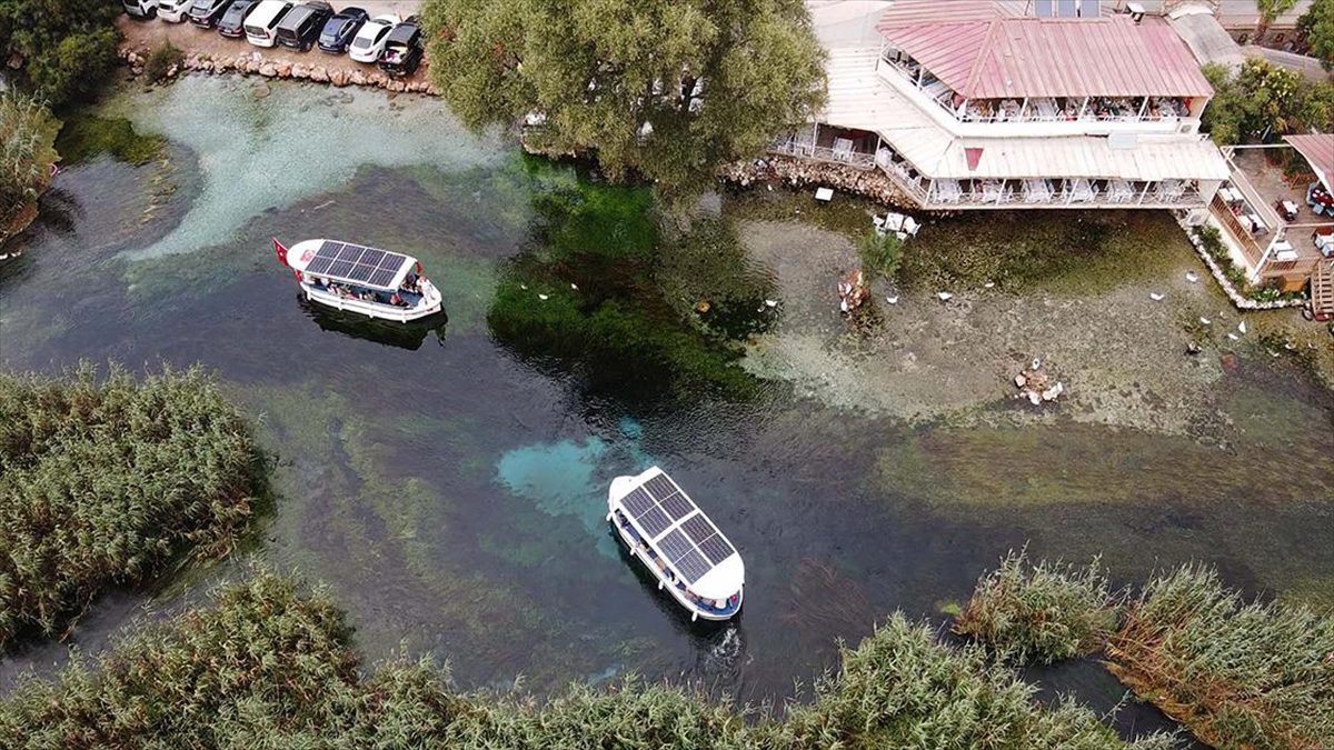 Sakin kent Akyaka'nın Kadın Azmağı “çevre dostu” teknelerle korunacak