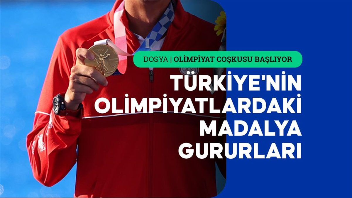 Türkiye Yaz Olimpiyatlarda toplamda 104 madalya kazandı