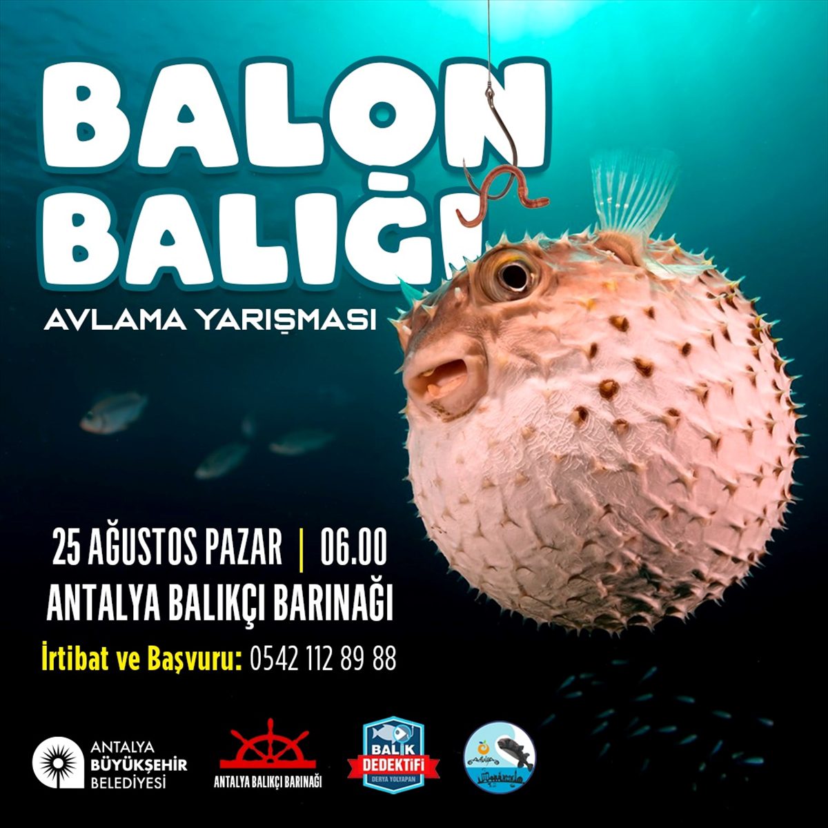 Antalya'da balon balığı yarışması düzenlenecek