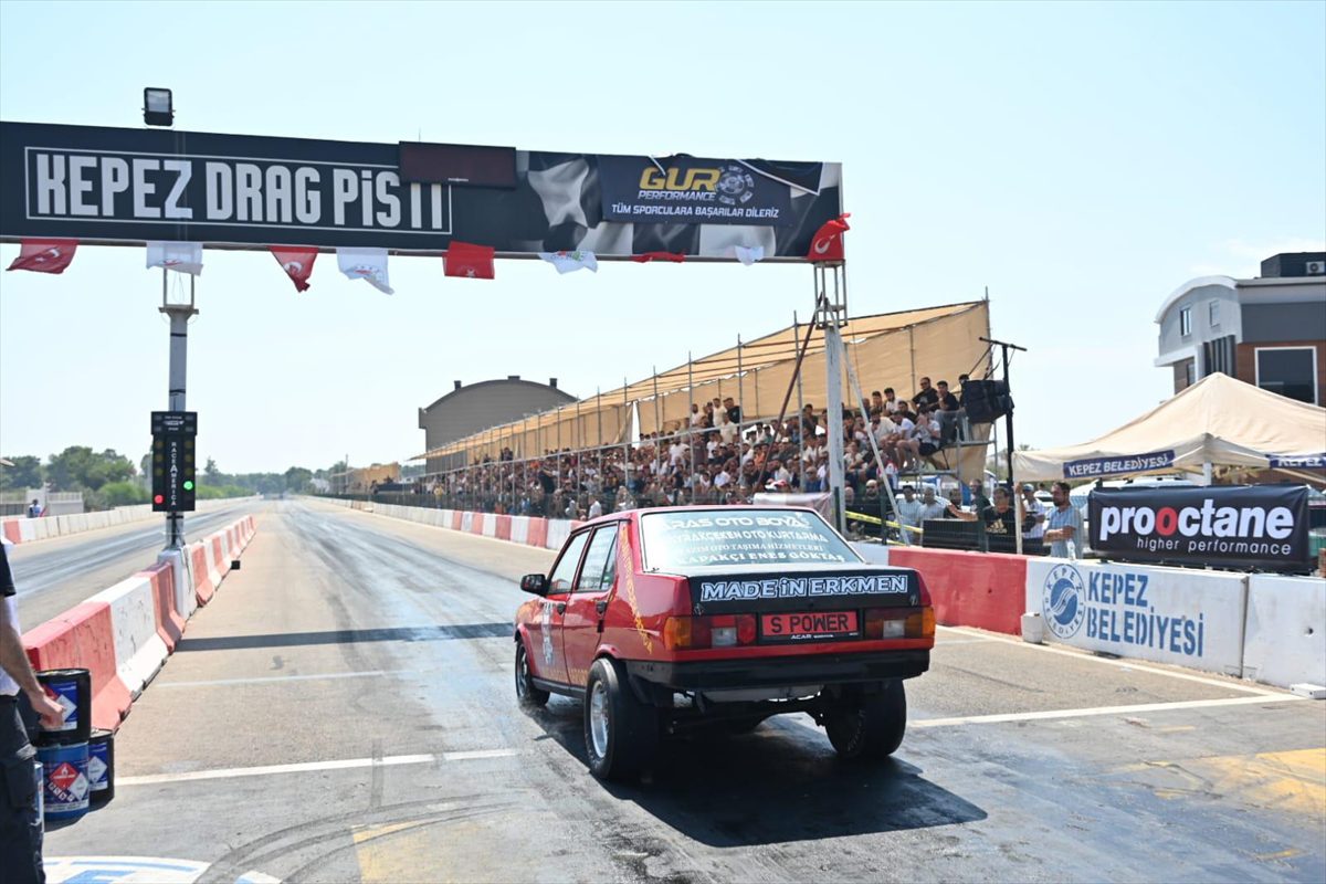 Antalya’da Oto Drag 1. Ayak Yarışları başladı