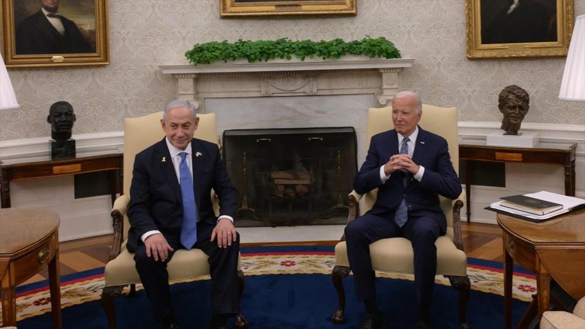 Biden, Netanyahu ile görüşmesinde, “Gazze'de ateşkes anlaşmasının tamamlanmasının aciliyetini” vurguladı