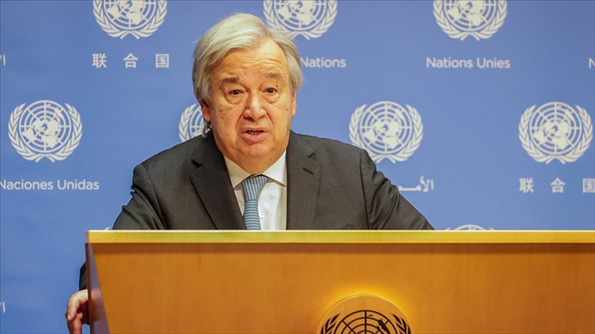 BM Genel Sekreteri Guterres: Gazze'nin güneyinde acılar büyürken dünya bunu izliyor