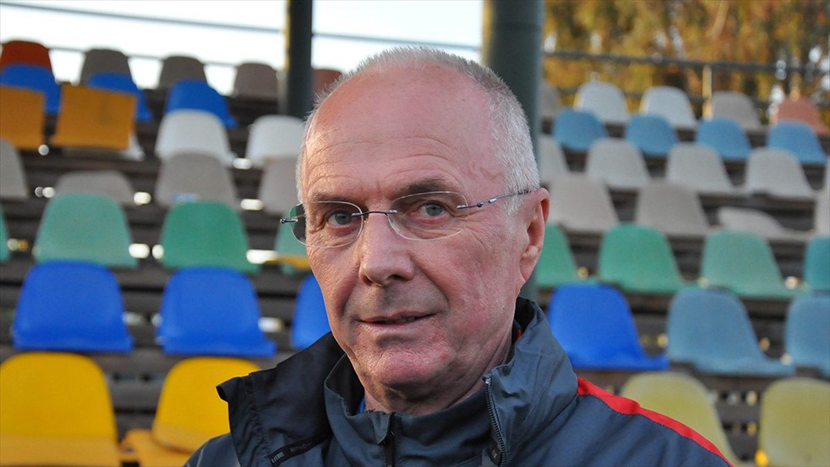 İsveçli teknik direktör Sven-Goran Eriksson, 76 yaşında hayatını kaybetti