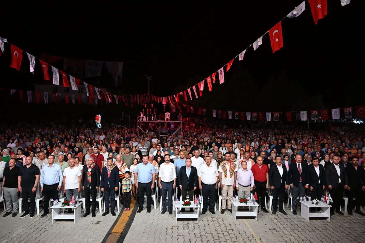 Kaş’ta Gömbe Yayla Şenliği düzenlendi