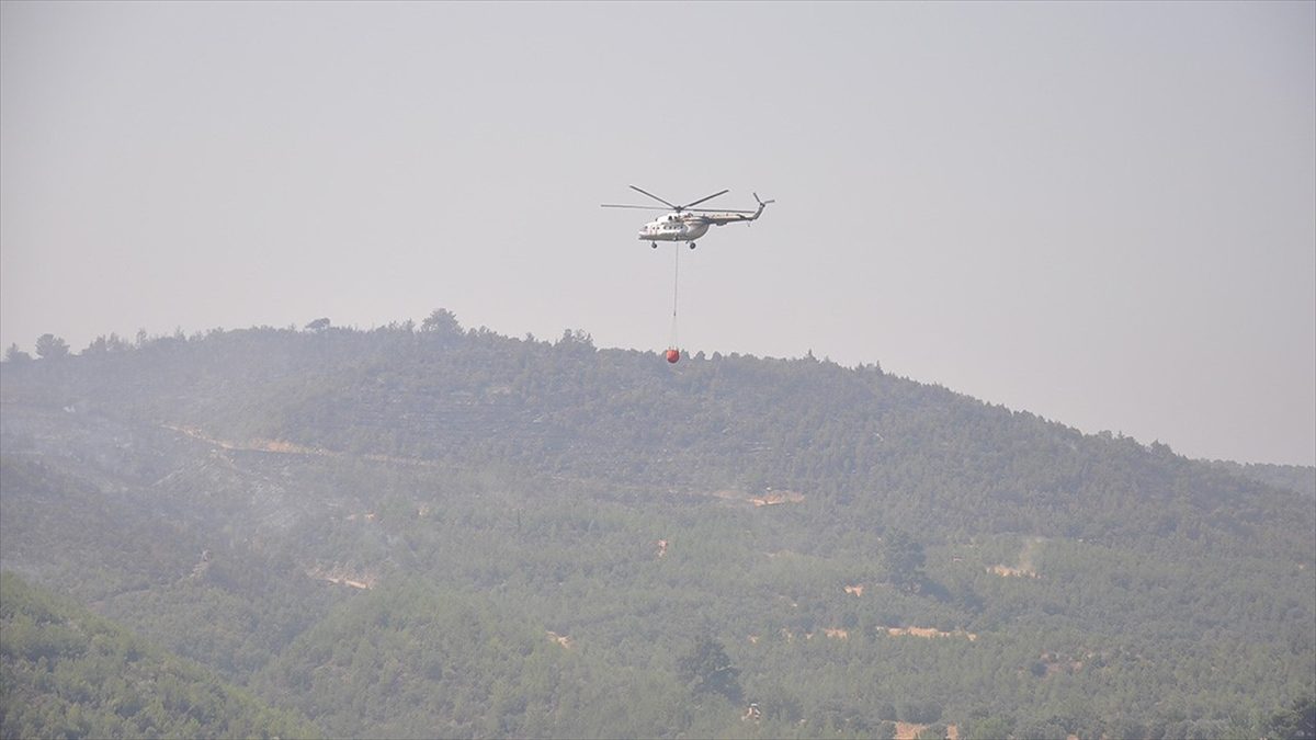 Manisa ve Uşak’taki orman yangınları kontrol altına alındı