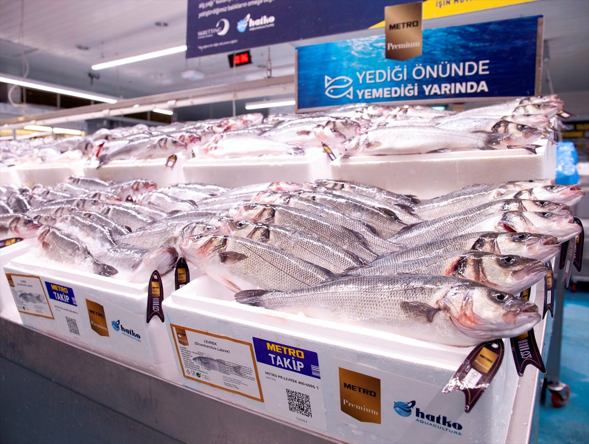 Metro Premium'dan yüksek Omega 3 değerine sahip levrek ve çipuralar