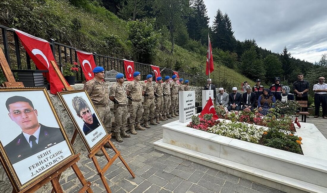 Trabzon'un Maçka ilçesi kırsalında,