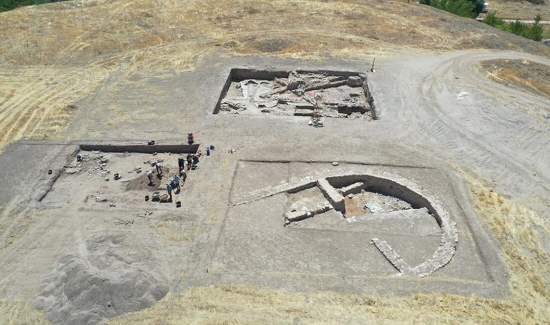 Kahramanmaraş'taki Yassı Höyük'te yürütülen