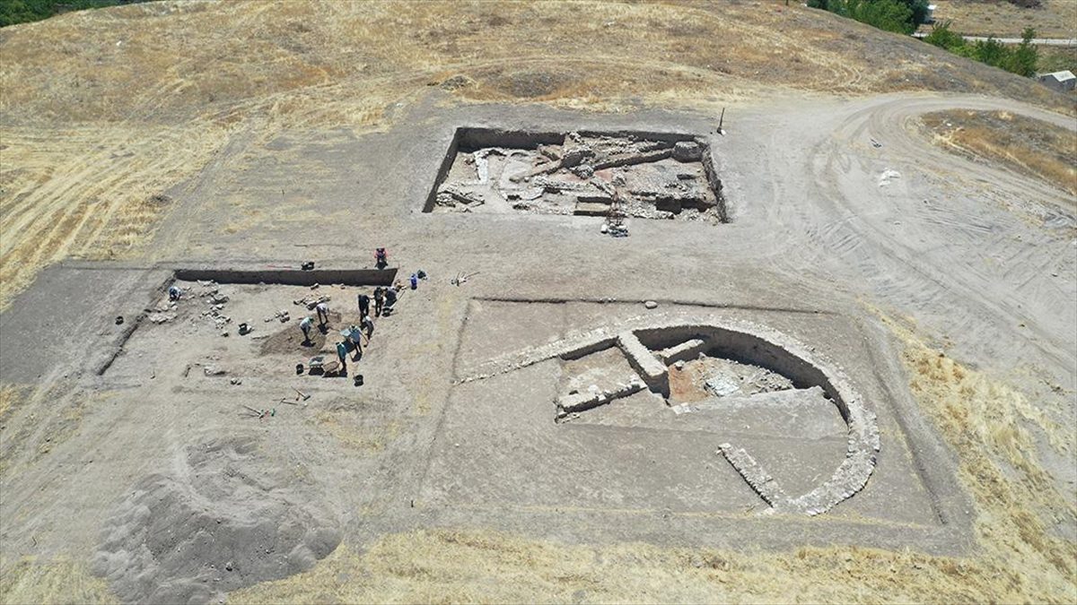 Yassı Höyük’te 2 bin 800 yıllık nohut, buğday, kayısı çekirdeği, üzüm ve sarımsak taneleri bulundu