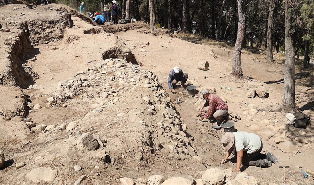 Mersin'deki höyüğün "terası" olarak