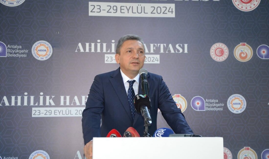 ANTALYA (AA) – Antalya'da Ahilik Haftası kutlamaları kapsamında, 68 yıldır