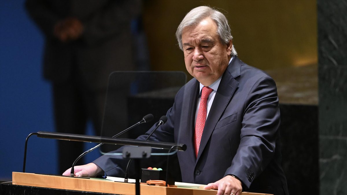 Guterres: Lübnan, İsrail ve dünya halkı, Lübnan’ın yeni bir Gazze olmasını kaldıramaz