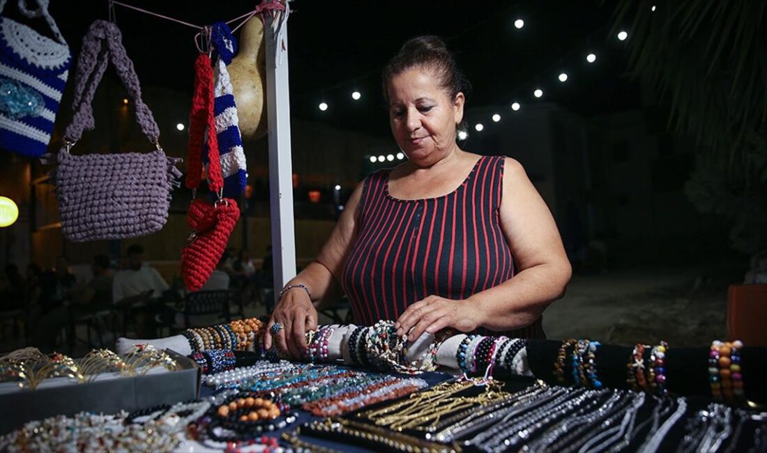 Hatay'ın Arsuz ilçesinde, kadınların