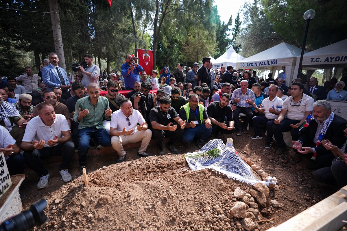 İsrail askerlerince öldürülen Ayşenur Ezgi Eygi, son yolculuğuna uğurlandı