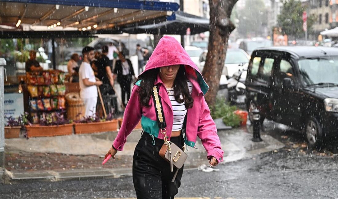 İstanbul'da etkili olan sağanak