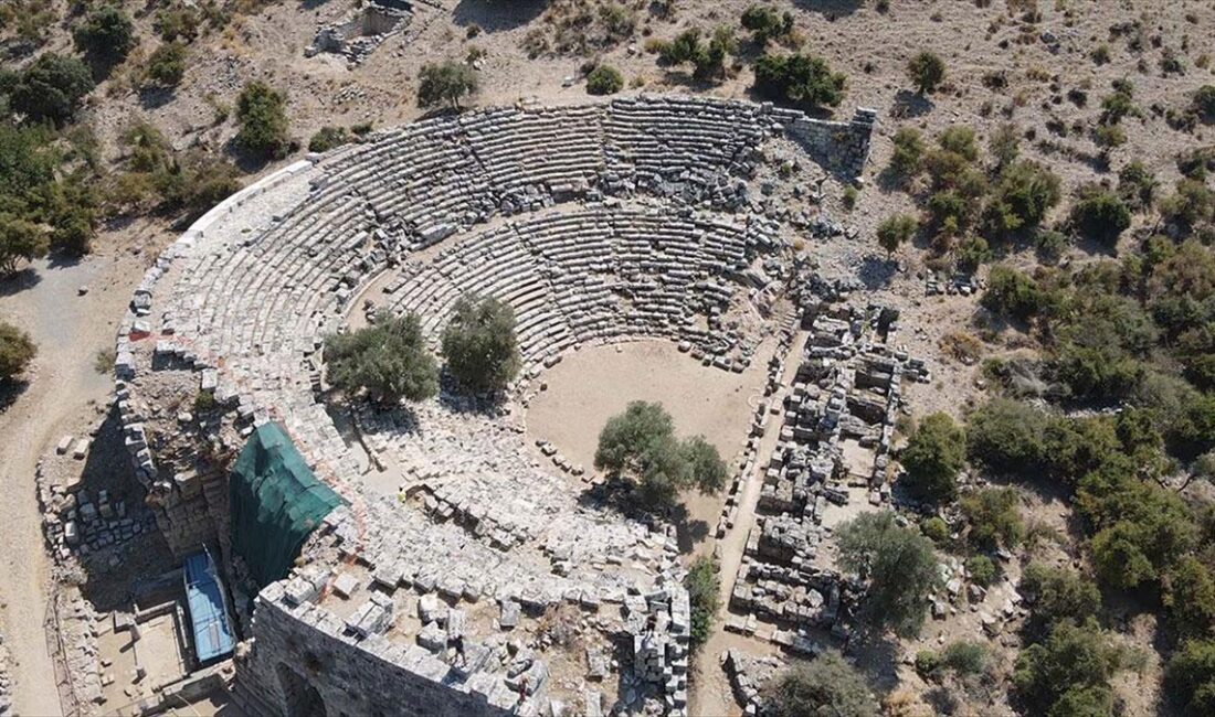 Muğla'nın Köyceğiz ilçesindeki Kaunos