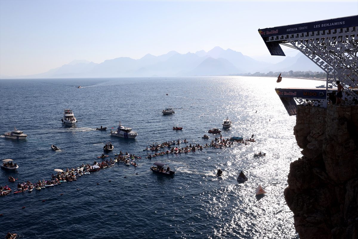 Red Bull Cliff Diving Dünya Serisi’nin 7’nci etabı Antalya’da başladı