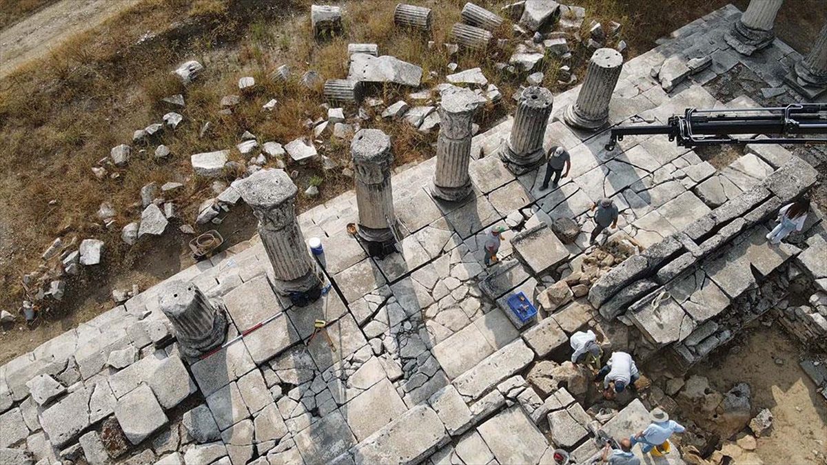 Tanrıça Hekate’nin tapınağı ayağa kaldırılıyor