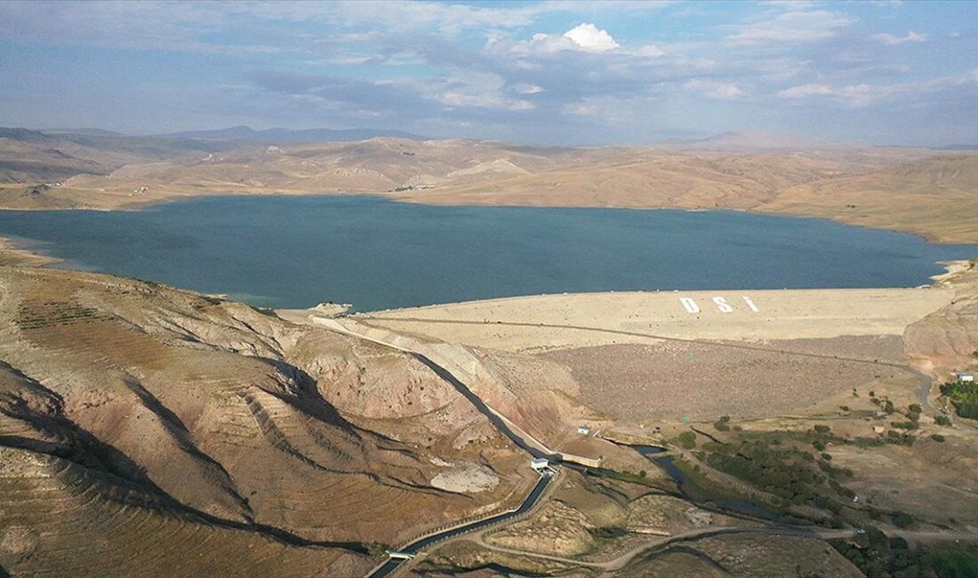 Ağrı'da bulunan Yazıcı Barajı'nın