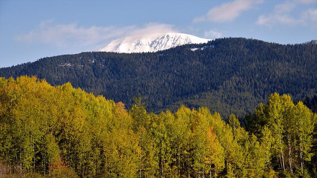 “Anadolu'nun yüce dağı” Ilgaz'da kış ve sonbahar aynı anda yaşanıyor