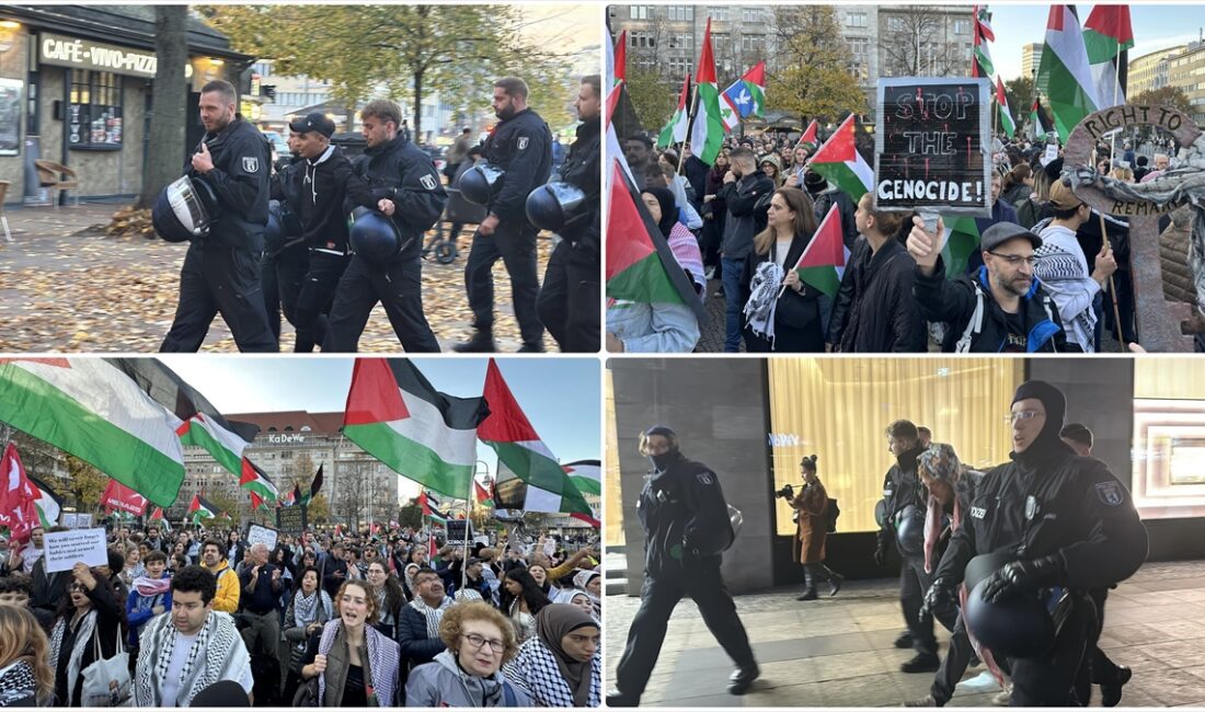 Almanya'nın başkenti Berlin'de düzenlenen