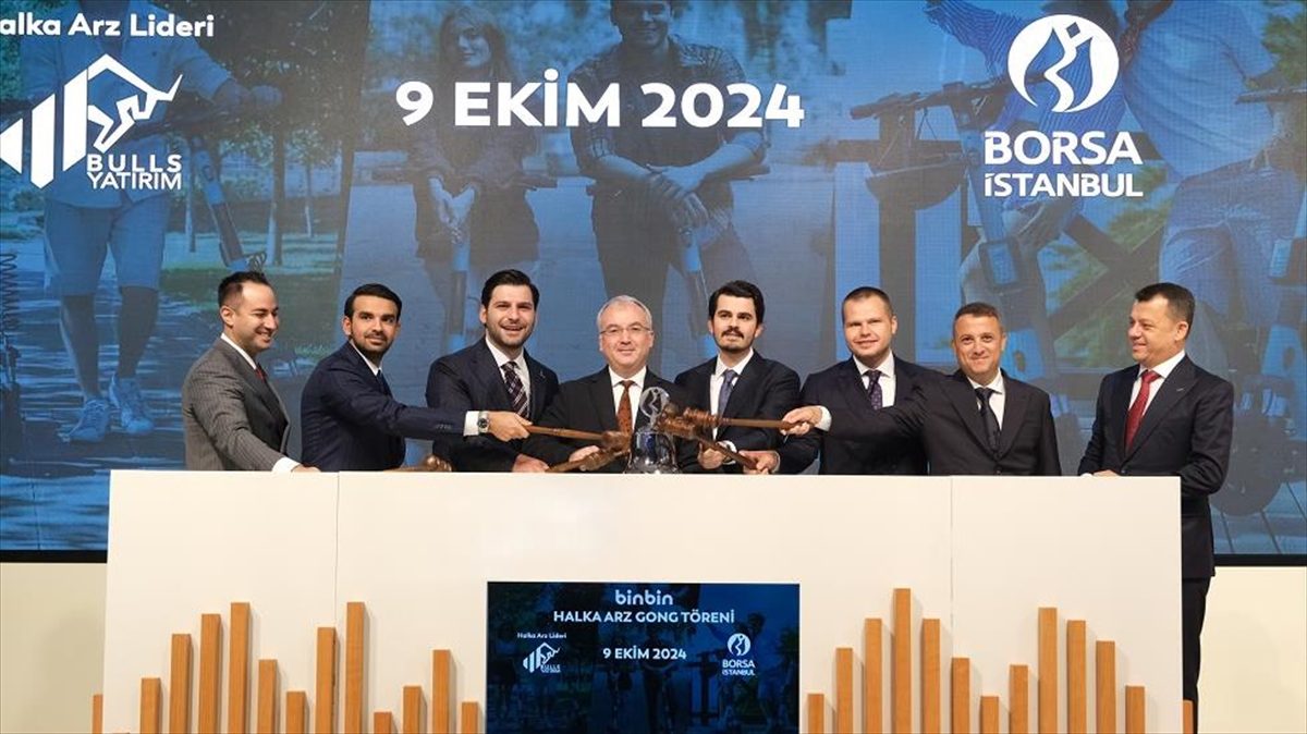 Borsa İstanbul'da gong BinBin için çaldı