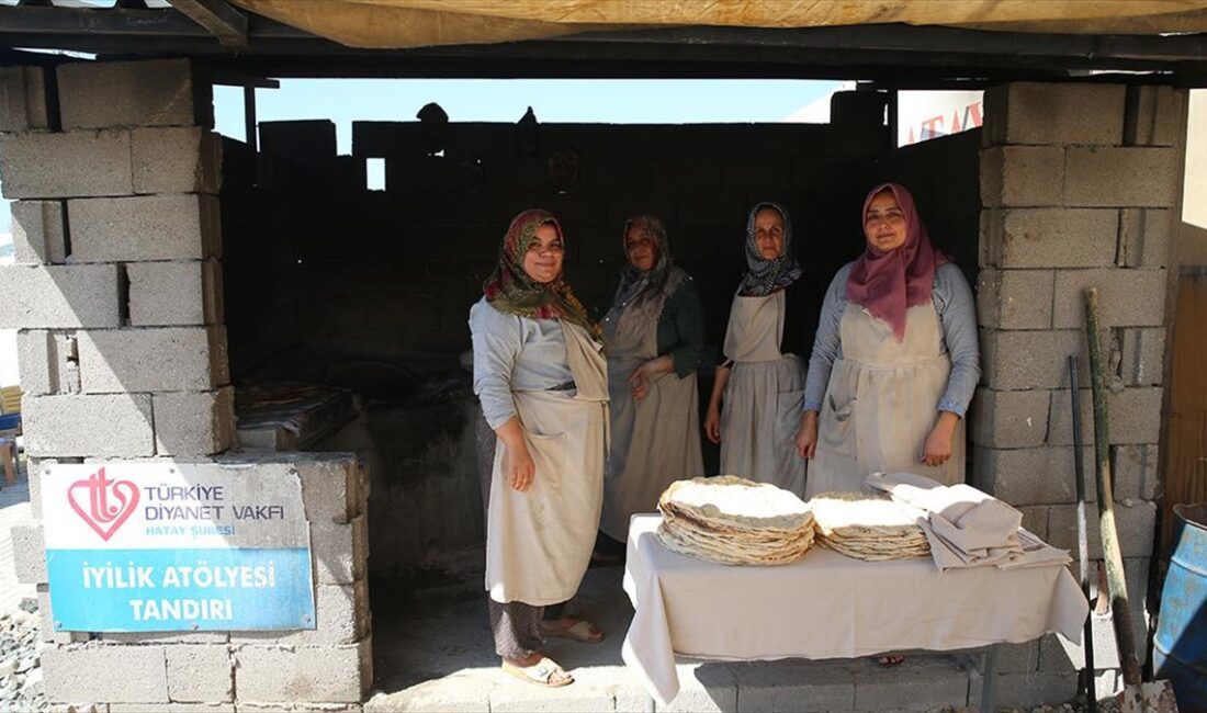 Hatay'da "İyilik Tandırı Projesi",