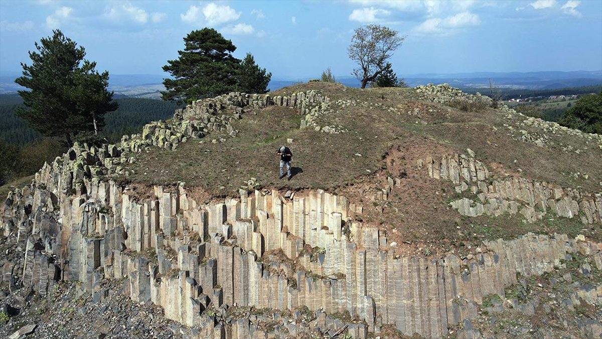 Kastamonu’daki milyonlarca yıllık bazalt kayalıklar turizme kazandırılmayı bekliyor