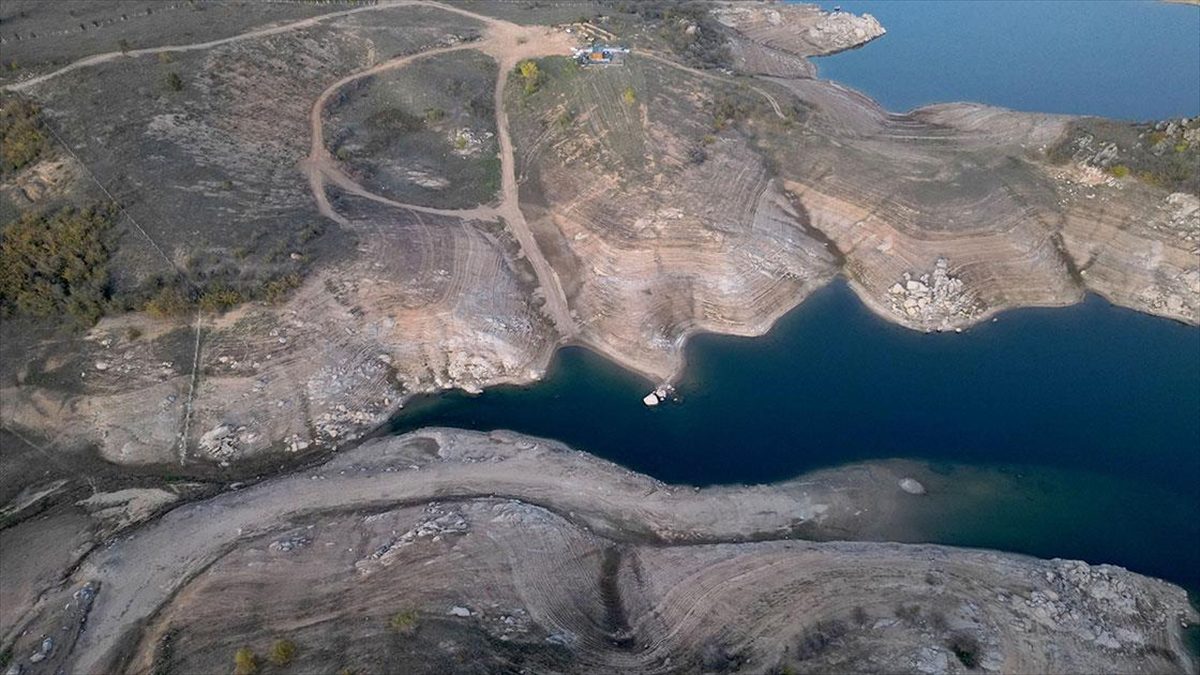 Kırklareli Barajı'nın doluluk oranı yüzde 30'a düştü