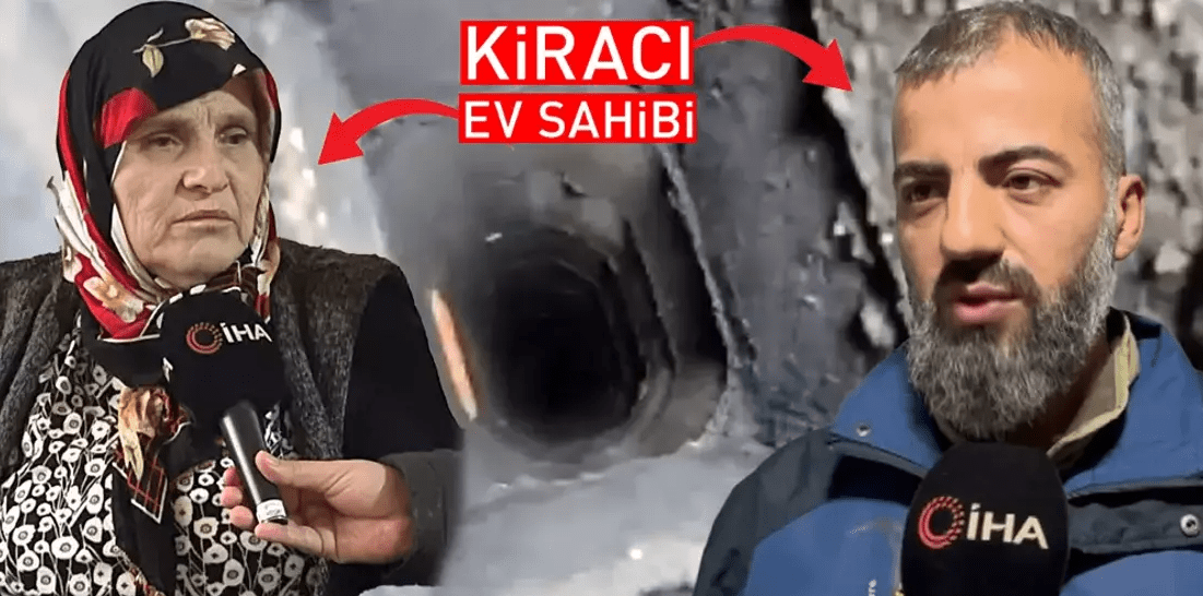 KİRACISI EVİ BOŞALTSIN DİYE! Soba bacasından ‘horon’ yayınına hapis cezası!