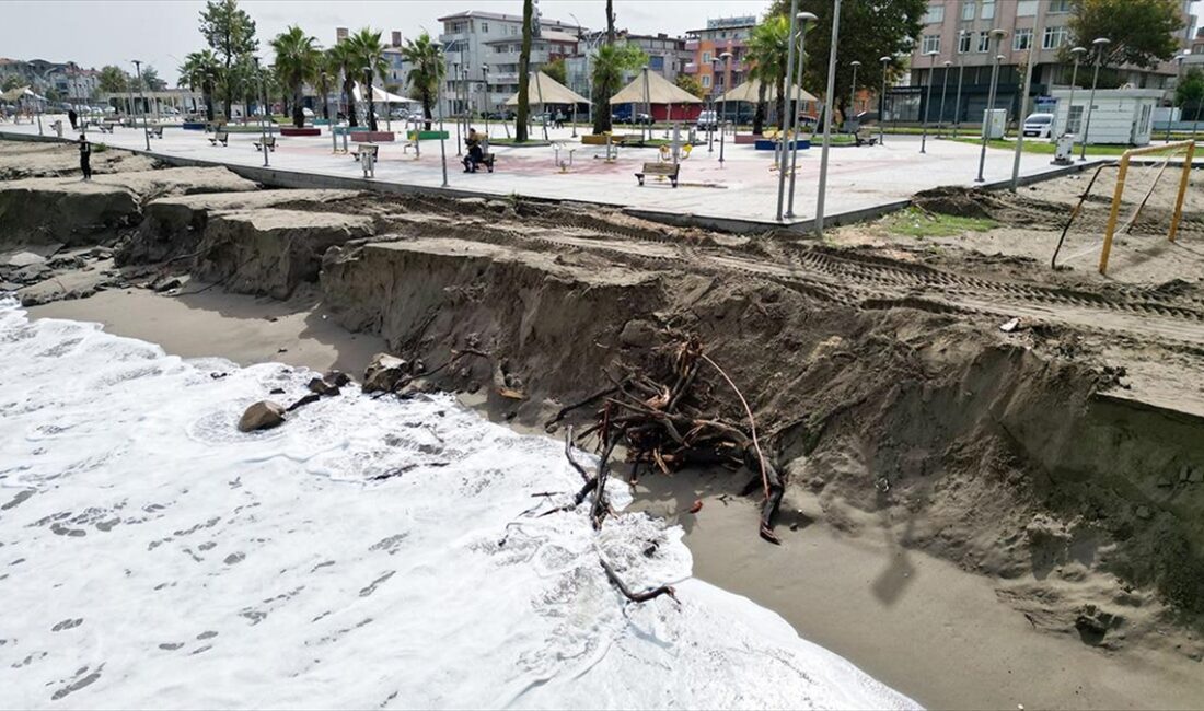 Sakarya'nın Karasu ilçesinde kıyı