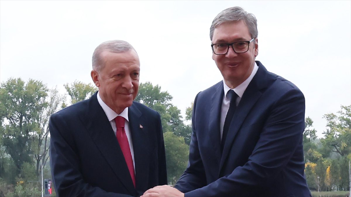 Sırp lider Vucic, Cumhurbaşkanı Erdoğan’ın ziyaretine ilişkin paylaşım yaptı