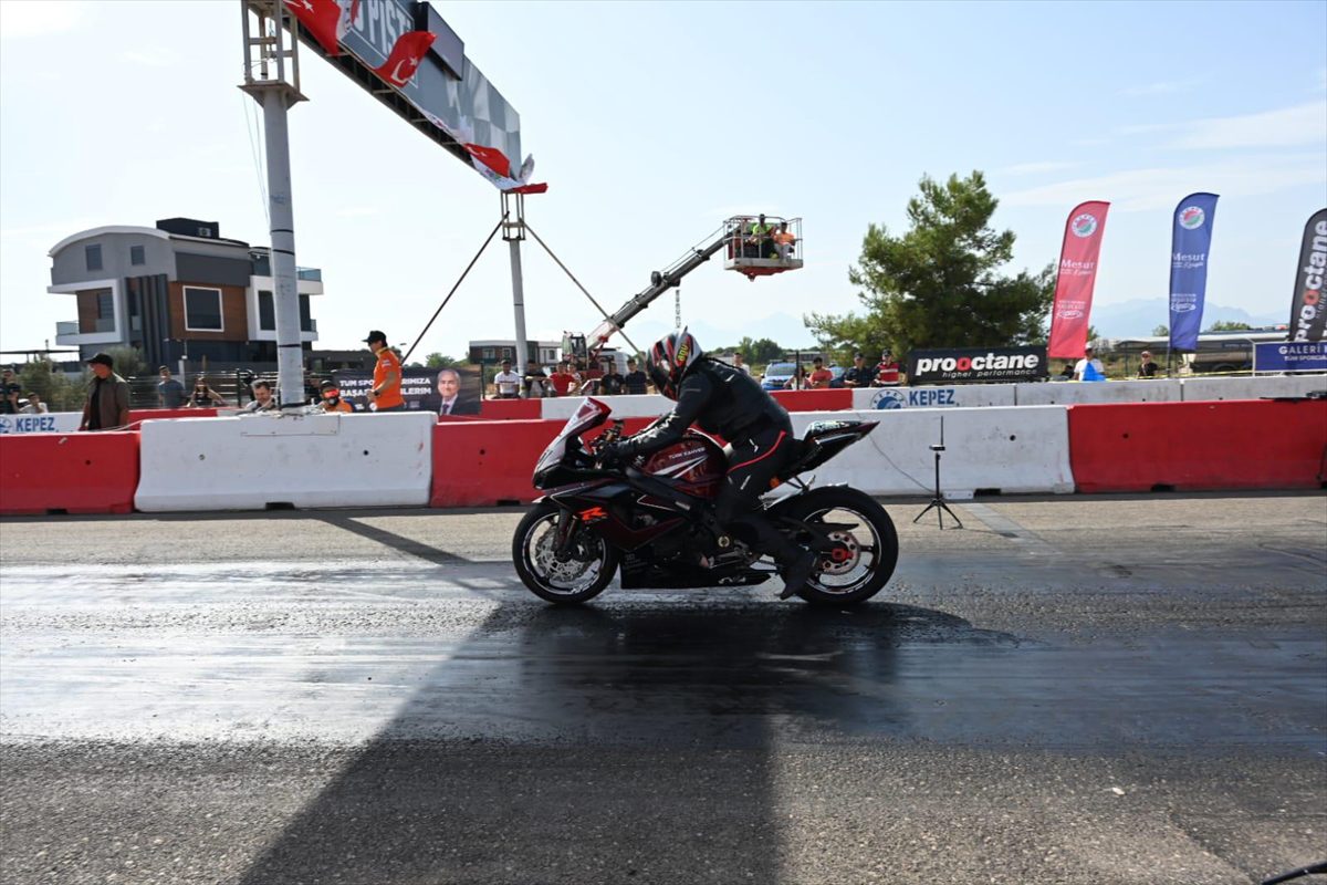 Türkiye Drag Şampiyonası’nın 2. ve 3. ayak yarışları Antalya’da başladı