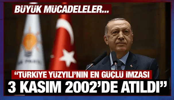 AK Parti, iktidarının 22’nci yılını geride bıraktı!