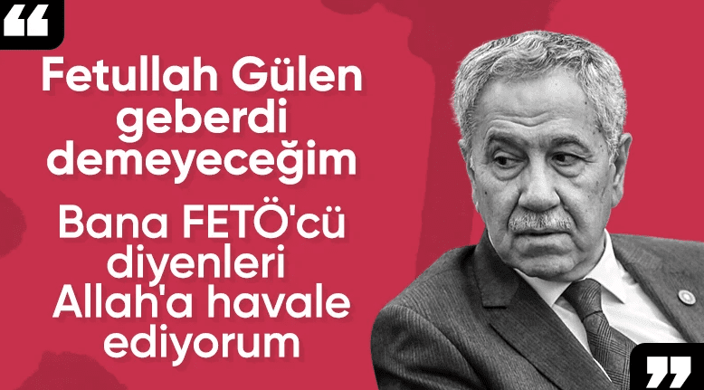 Bülent Arınç: Sosyal medyada bana FETÖ’cü diyerek hakaret ediyorlar