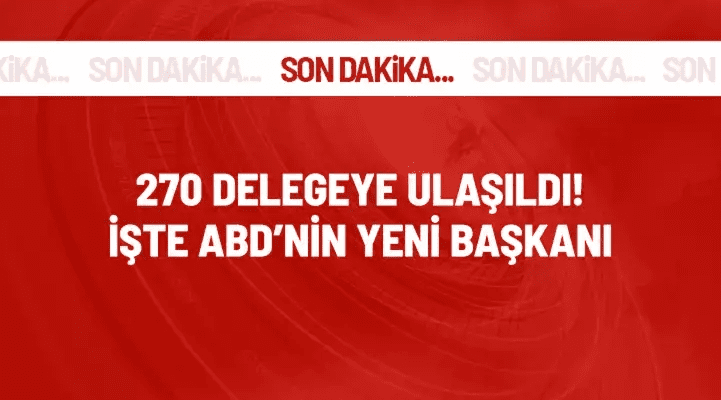 ABD’nin 47. başkanı Donald Trump oldu